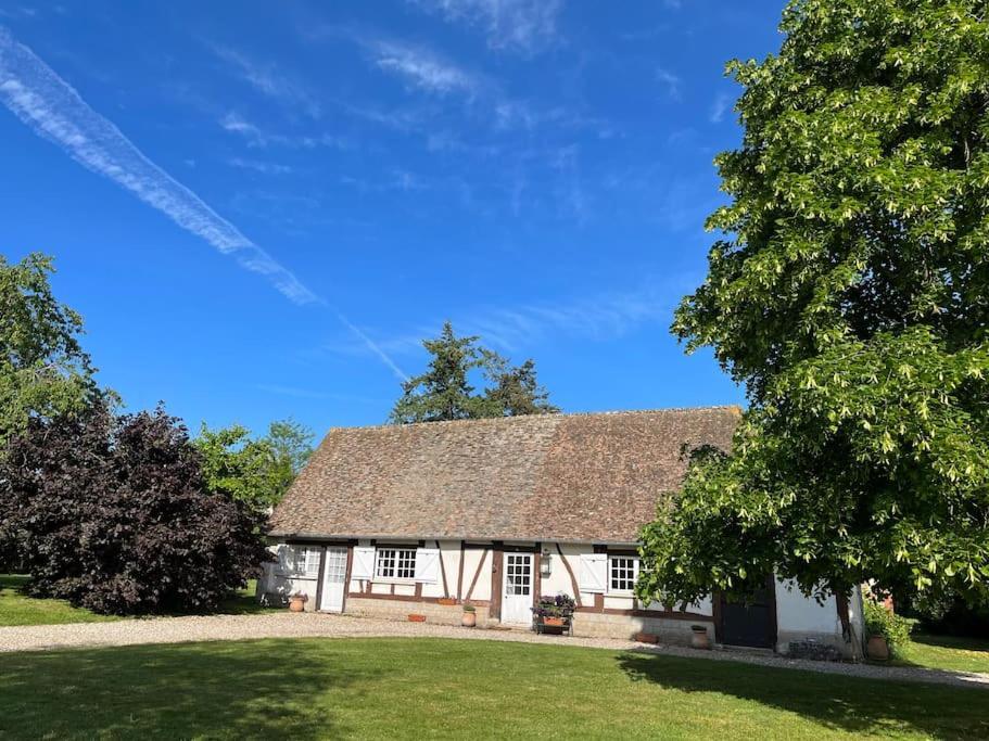 Le Colombage, Jolie Longere Pres De Giverny Eure Hardencourt-Cocherel 外观 照片